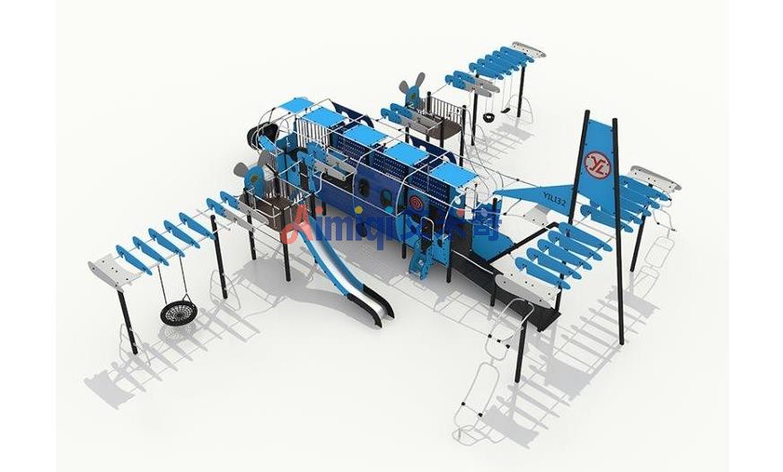 重庆永川农庄项目非标无动力儿童游乐设备